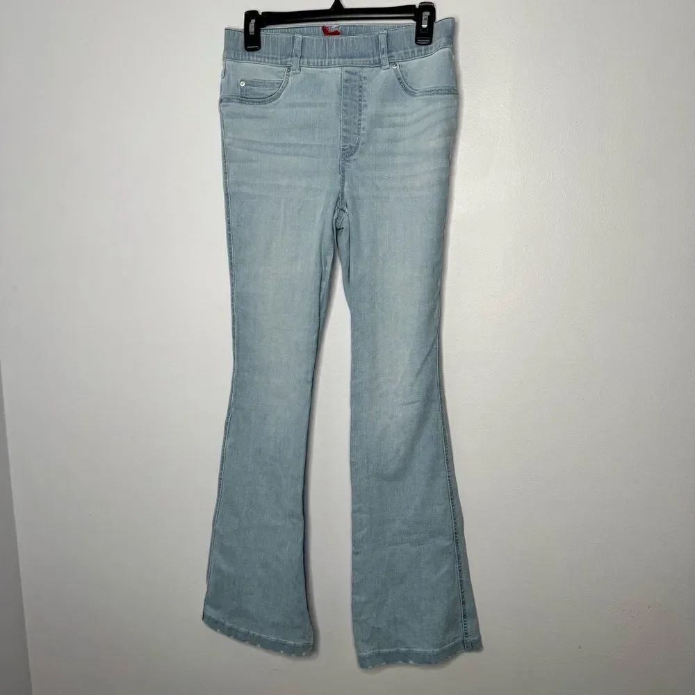 SPANX Light Blue Flare Jeans
